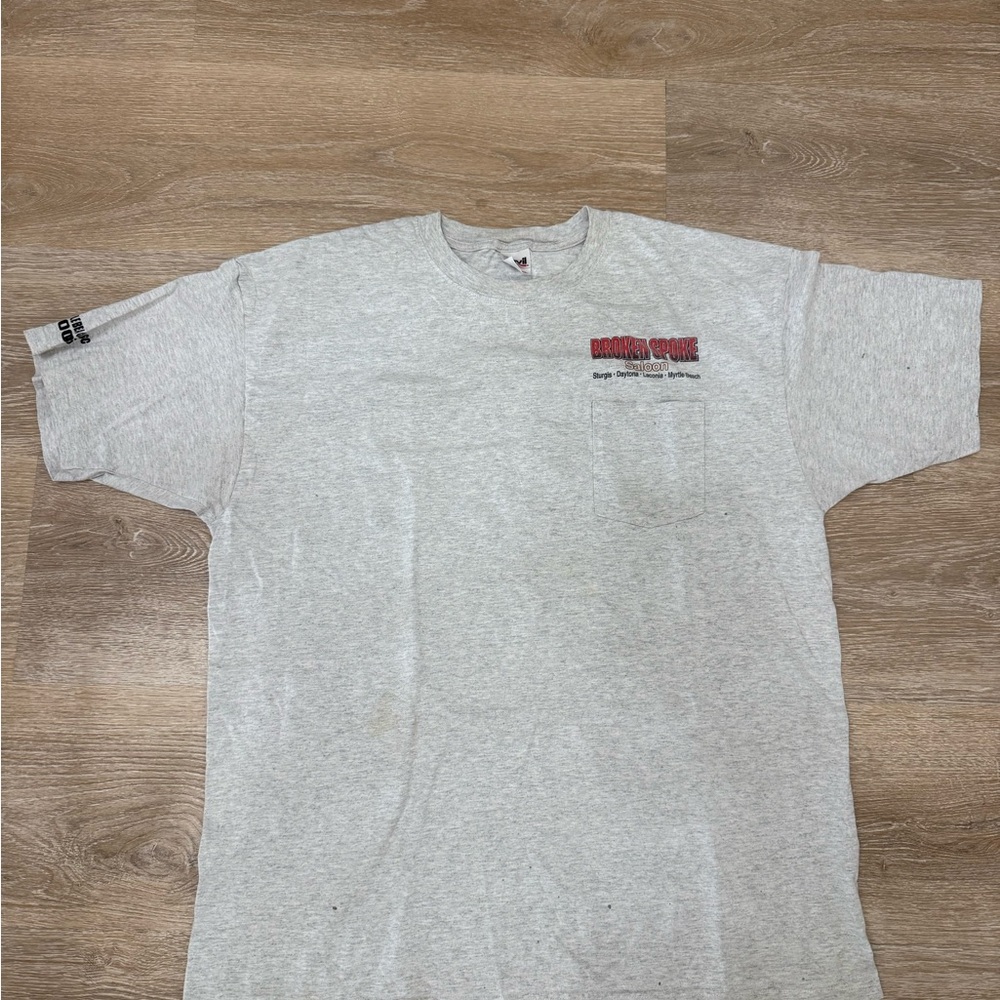 The Original Broken Spoke Saloon T-Shirt 2XL Motorcycle USA - Picture 2 of 6